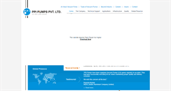 Desktop Screenshot of ppipumps.com